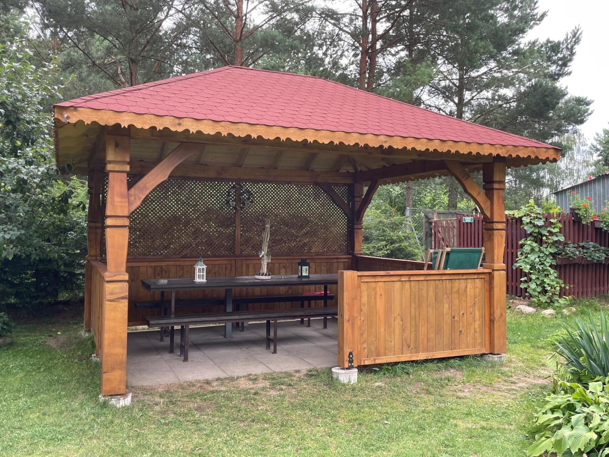 Dom Nad Jeziorem Mazury Pomost Segment 1 Kozin Экстерьер фото